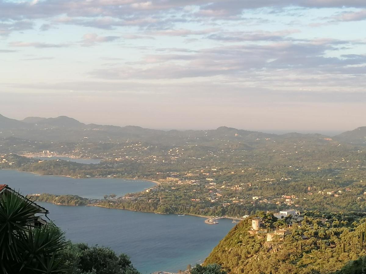 Lorantina Sea View Holiday House In Corfu - Near Barbati Beach Spartylas Exterior foto